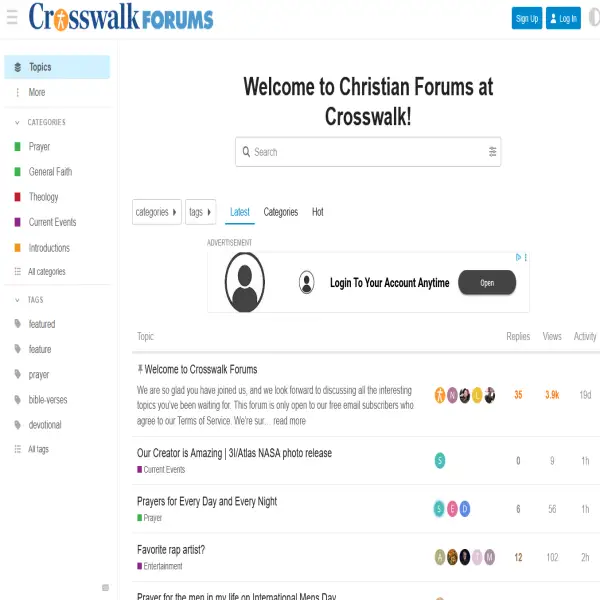 Christian Forums at Crosswalk - Faith Community